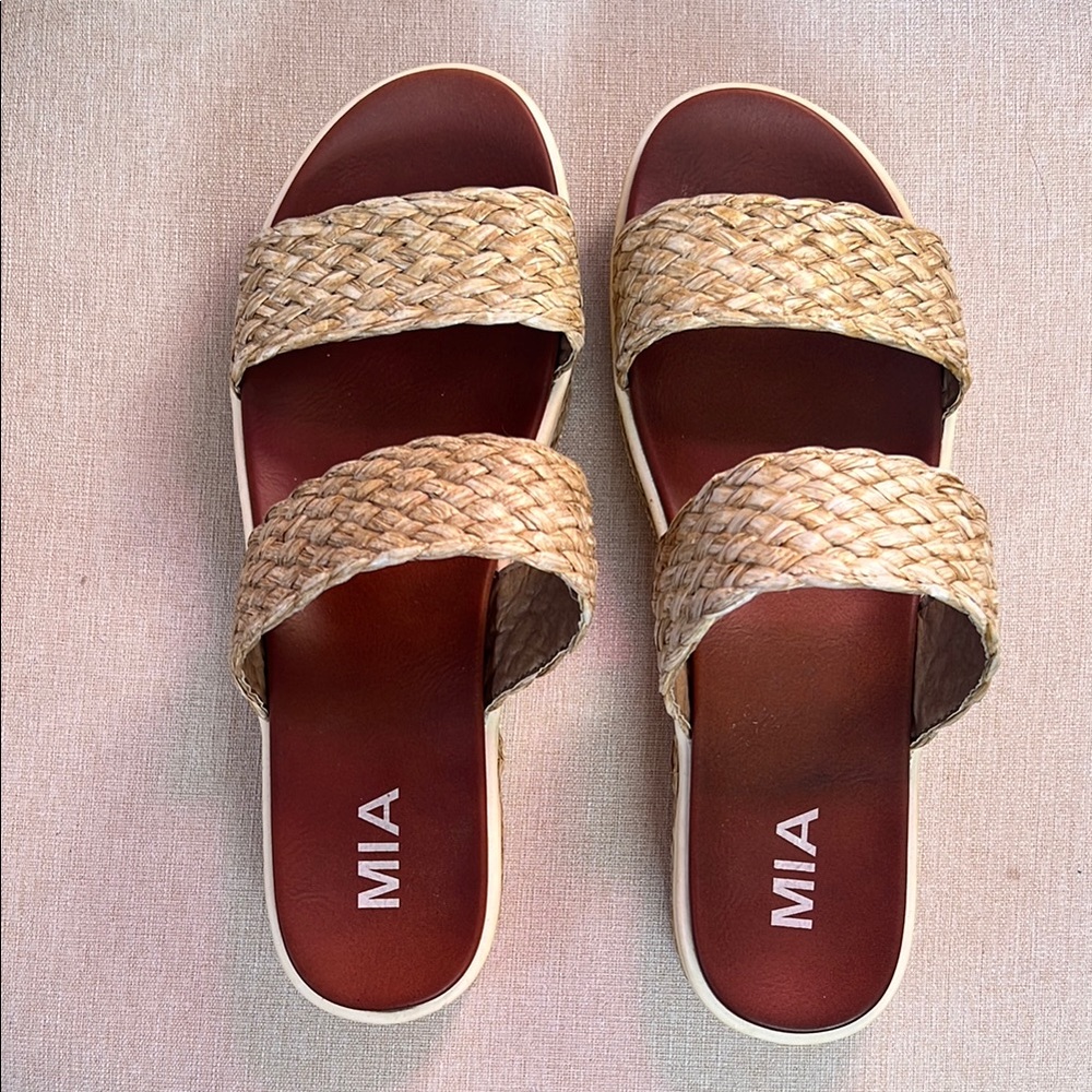 MIA Woven Strap Sandals